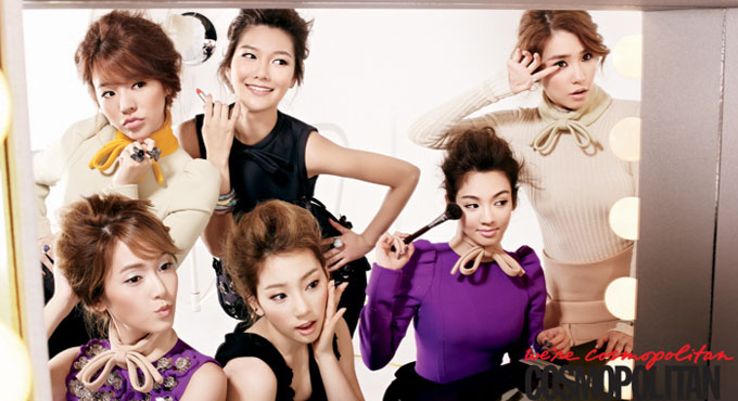 Girls' Generation (SNSD) для Cosmopolitan.