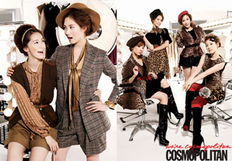 Girls' Generation (SNSD) для Cosmopolitan.