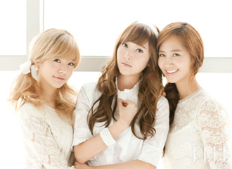 Girls' Generation (SNSD) для ELLE.