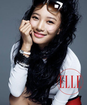 Wang Luo Dan для Elle.