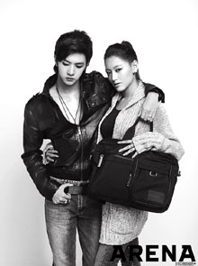 MBLAQ и Jaekyung в Arena.