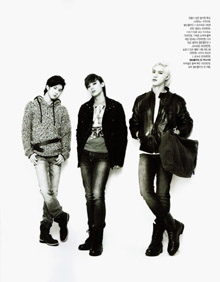 MBLAQ и Rainbow. Arena Homme.