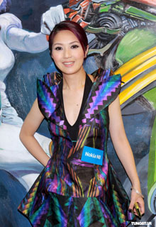 Miriam Yeung на тусовке Nokia.