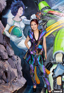 Miriam Yeung на тусовке Nokia.