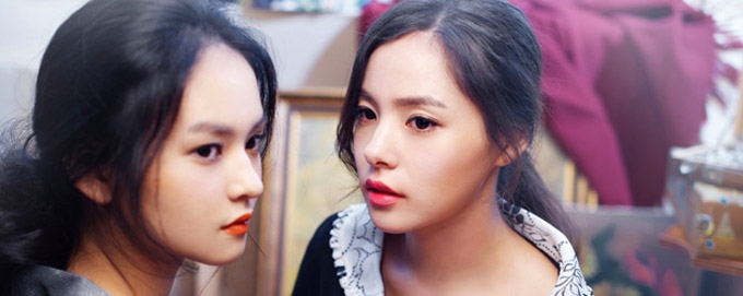 Глянцевый дуэт Min Hyo Rin и Kim Jung Hwa.