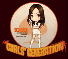 Прелестная мини-версия Girls’ Generation (SNSD). Фан-арт.