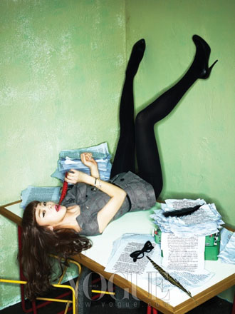 Choi Kang-Hee в корейском Vogue.