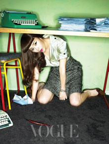 Choi Kang-Hee в корейском Vogue.