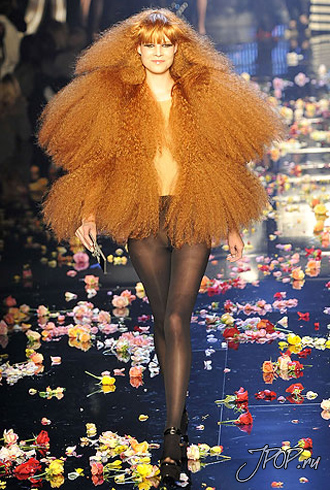 Модный показ Sonia Rykiel.