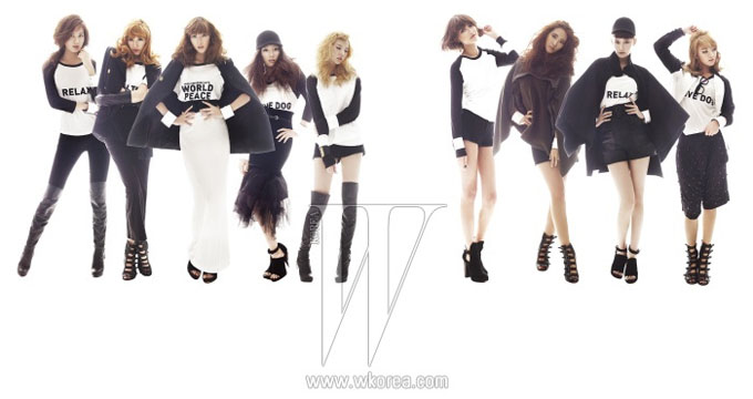 Калейдоскоп образов Girls' Generation (SNSD).