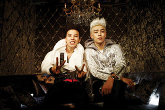 G-Dragon и TOP из группы Big Bang.