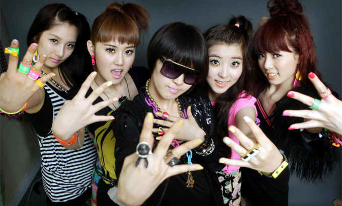 Корейская группа 4minute.