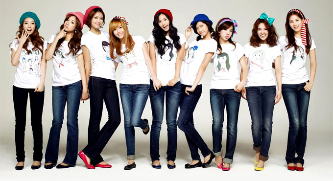 Группа Girls' Generation (SNSD).