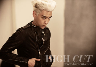 TOP (из группы Big Bang) в журнале High Cut.