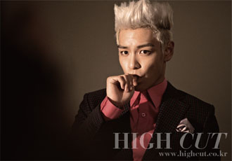 TOP (из группы Big Bang) в журнале High Cut.