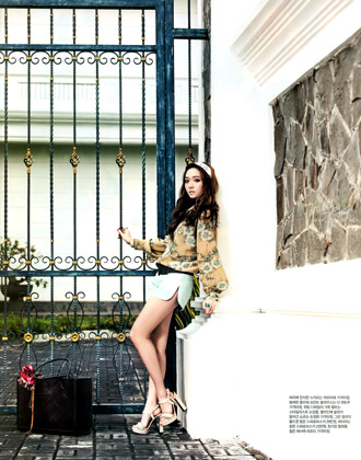 Jessica (SNSD / Girls' Generation) для журнала Singles.