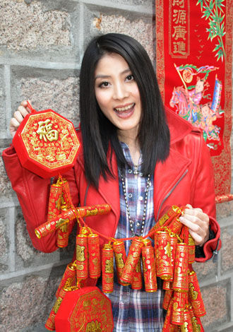 Kelly Chen и новогоднее.