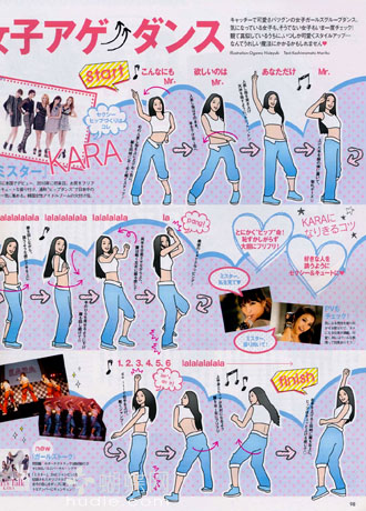 Уроки танцев от KARA, Girls' Generation (SNSD) и AKB48.