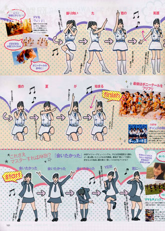 Уроки танцев от KARA, Girls' Generation (SNSD) и AKB48.