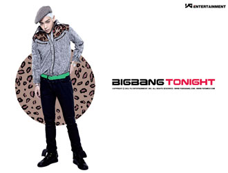 Big Bang в ромбиках и пятнышках. Обои.
